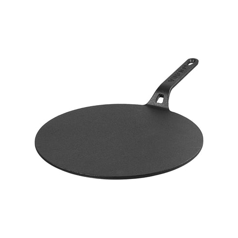 Vinod Legacy Pre-Seasoned Cast Iron Flat Multi Tawa 30 cm | Naturally Stick Free Pure Surface | Healthy Cooking Roti, Chapati, Dosa & Paratha | Chemical Free | Gas Compatible | Heavy Duty