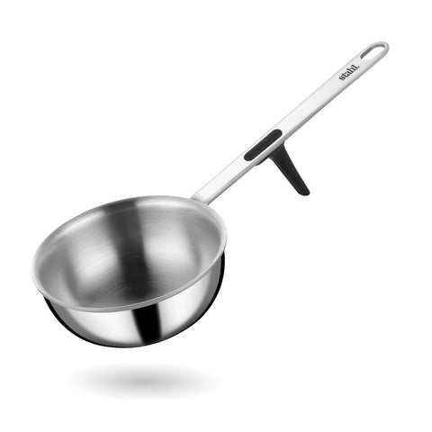 Stahl Artisan Triply Stainless Steel Tadka Pan, Induction pan, 500 ml, 12 cm