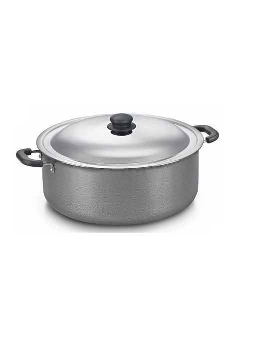 Prestige Omega Select Plus Non-Stick PFOA Free Biryani Pot with Stainless Steel Lid, 12 Litre