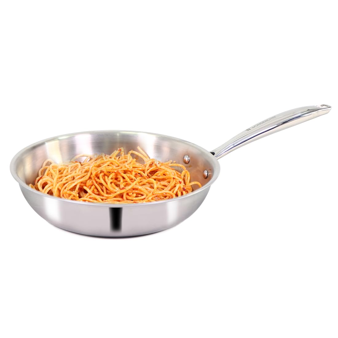 Wonderchef Nigella 24 cm Tri-ply Stainless Steel Fry Pan – 2 L