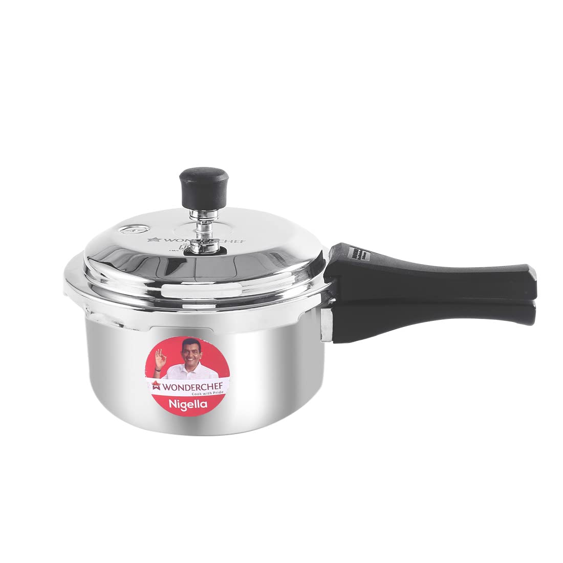 Wonderchef Nigella 2L Tri-Ply Pressure Cooker | Induction Compatible
