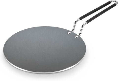 TRAMONTINA FUSAO EX+ 26cm Triply Stainless Steel Ceramic Coated Concave Tawa | Roti Tawa | Tawa for Chapati, Phulka, Paratha | Gas/Induction Compatible Cookware | Stay Cool Handle | 10 Year Warranty*