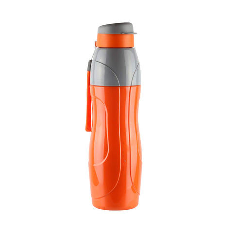 CELLO Lunch Express, Insulated Plastic Tiffin and Water Bottle- Orange | CELLO Lunch Express Insulated Tiffin and Water Bottle, Orange (Plastic) | Stainless Steel Tiffin 3 Units | Hot and Cold Water Bottle | Ideal for Office, Travel