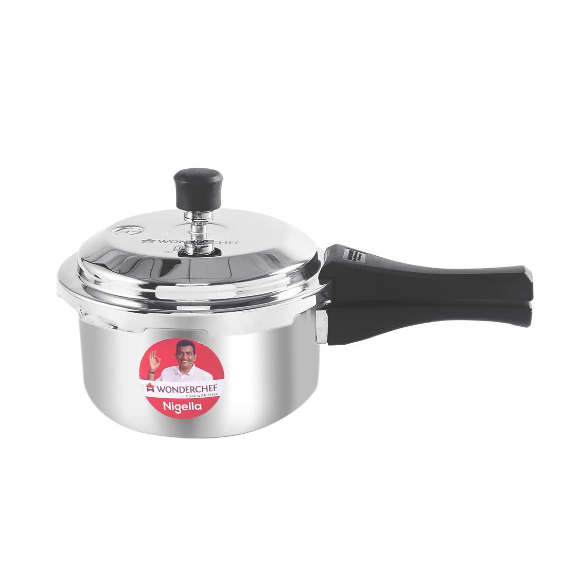 Wonderchef Nigella 3L Tri-Ply Pressure Cooker | Induction Ready