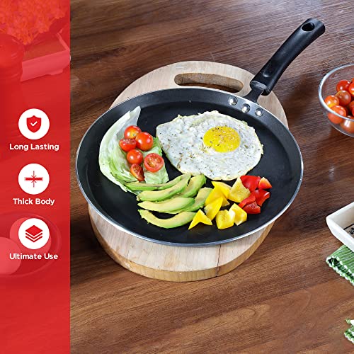 Vinod Zest 28cm Non Stick Dosa Tawa | 5mm Thick Ceramic Coating