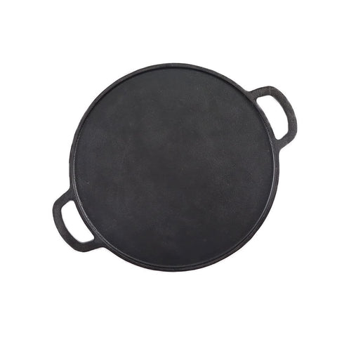 Wonderchef Forza Pre Seasoned Cast Iron Dosa Tawa, 30 cm (Black)