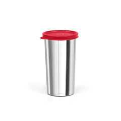 SignoraWare Stainless Steel Tumbler With Lid | Easy to carry | Airtight | Grip & Comfort | Best for Hiking & Travelling | Gym & Fitness | Useful for Office, Workspace & Outgoings ( 420 ml | Red )