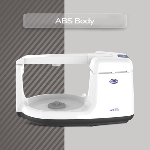 Ultra BIGG+ 2.5 Litre Table Top Wet Grinder -White | Fast Grinding Conical Stones, 150W Motor & 5 Years Warranty | AISI 304 Food-Grade SS Multi Utility Cylindrical Drum, CE Certified