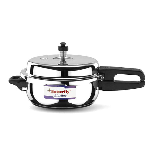 Butterfly Blueline Stainless Steel Pressure Cooker | 2 Litre