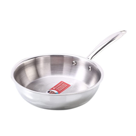 Wonderchef Nigella 20 cm Tri-ply Stainless Steel Fry Pan – 1.1 L
