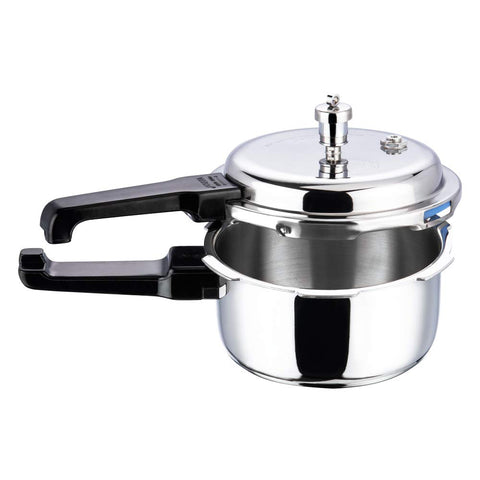 Vinod Platinum 5L Triply Steel Pressure Cooker with Warranty 