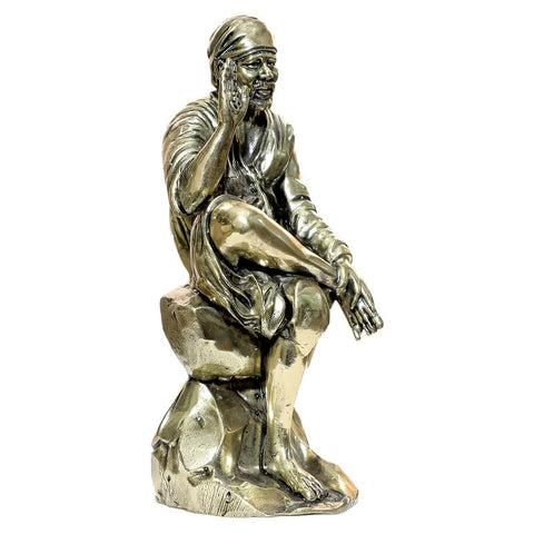 KALARAMBH Brass Narshimha Laxmi Ji Idol | God Murti - Diwali Home Decoration Pooja Showpiece Statue for Home Office Pooja 3.8 Inch | Pack of 1