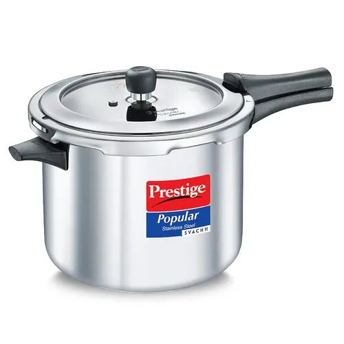 Prestige Popular Svachh Spillage Control SS Pressure Cooker 7.5L