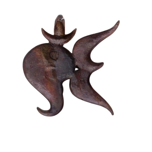Om Ganesh Face Plate Wall Hanging Decorative Showpiece - 32 cm