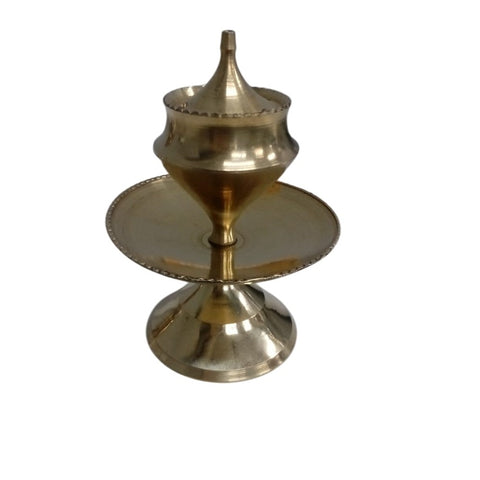 Brass Agardan Agarbatti Stand Incense Holder No.4