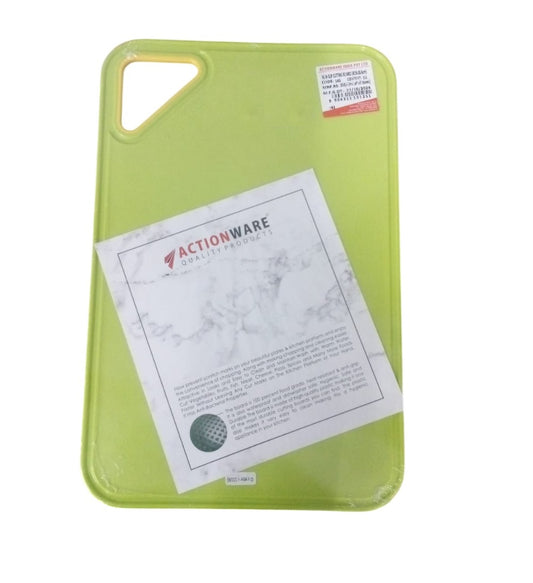 Actionware Non-Slip Cutting Board 40.8×26.6 cm | Durable Food-Grade Silicone Chopping Board