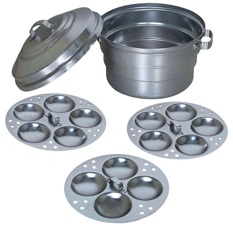 Aluminum Idly Pot 14 No-ST02862