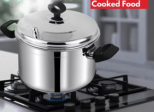 Vinod Classic Stainless Steel Idli Maker Cooker - 6 Plates (24 IDLY)