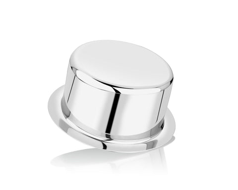 Vinod Brand Stainless Steel Flat Bottom Cooking Tope With Lid|Induction & Gas Compatible|Food-Grade Stainless Steel|17 Cm Dia|18G|1.5MM Thickness|Rust-Resistant & Long-Lasting