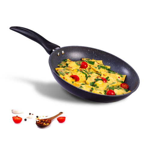 Wonderchef Bellagio 4-Piece Cookware Set – Ceramic, Non-Toxic, Blue
