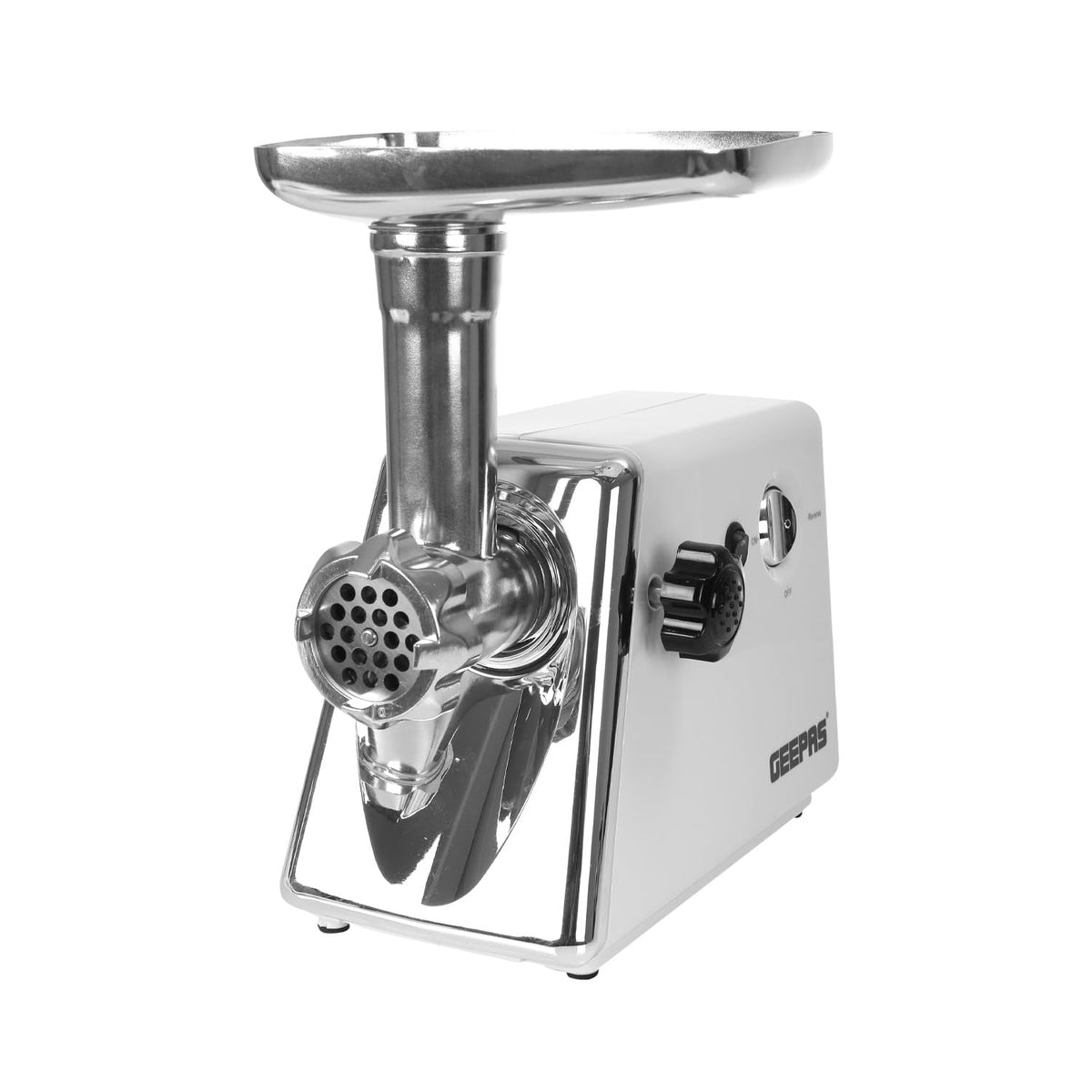 Geepas stainless steel cutting blade meat grinder, stainless steel, 2000 watt