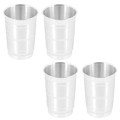 Silverglow Mayur Glass Set – 4 Premium Designer 30GM Glasses for Elegant Dining