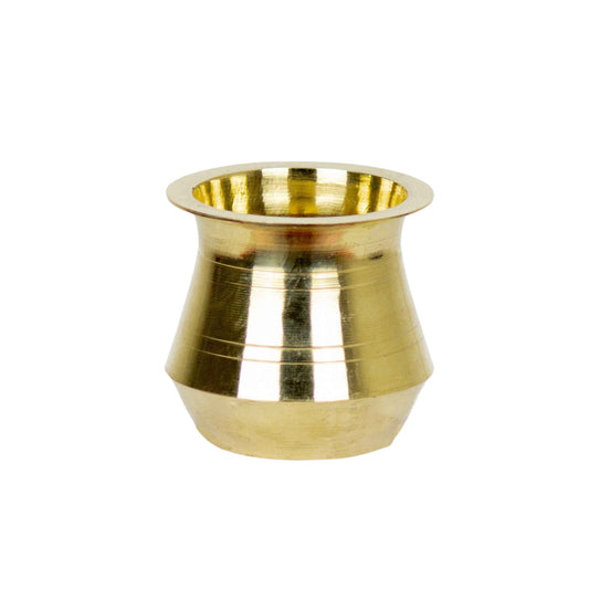 Brass Water Lota Pooja Kalash Satari Karwa Chauth Lota Small Size | Traditional Brass Puja Vessel