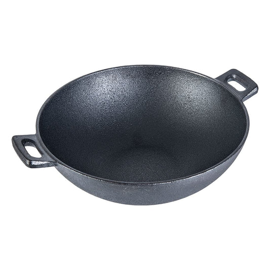Wonderchef Forza 24cm Cast-Iron Kadha- Pre-Seasoned & Induction Ready