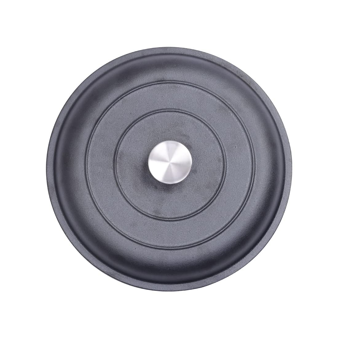 Wonderchef Forza 30cm Cast-Iron Kadhai Lid | Pre-Seasoned & Healthy