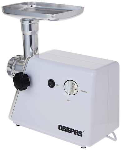 Geepas stainless steel cutting blade meat grinder, stainless steel, 2000 watt