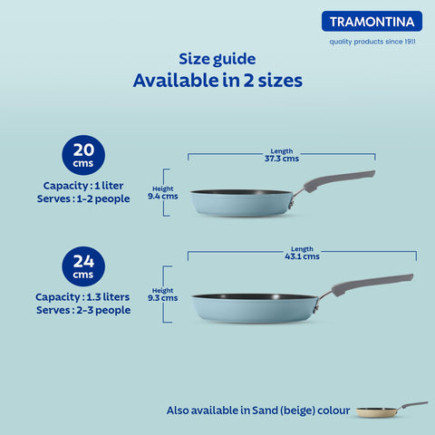 Tramontina Velo 24cm Forged with Ceramic Reinforced Interior Fry Pan