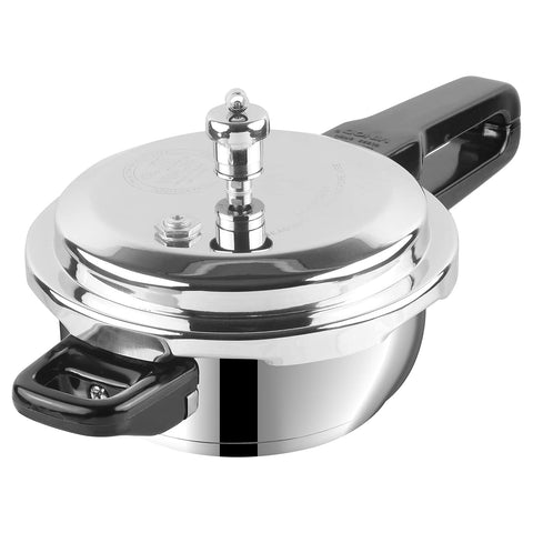 Vinod Stainless Steel Pressure Cooker Combo | 3L & 2L Set with Lid