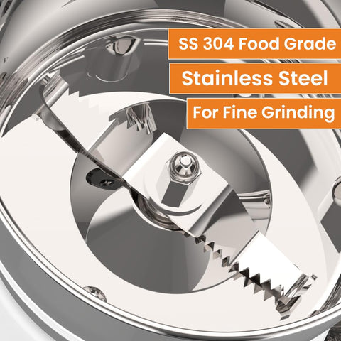 Ultra Choice Pro Mixer Grinder - Black | Fast & Heavy-Duty 1000W High Torque Motor with 5 Years Warranty | AISI 304 Food-Grade 3 SS Jar, 3 Speed Regular + Pulse