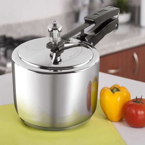 Vinod 2L Stainless Steel Cooker | Sandwich Bottom, Induction
