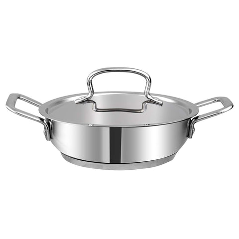 vinod cookware Vinod Classic Deluxe Stainless Steel Induction Friendly 4 Pcs. Set