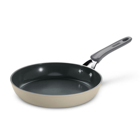 TRAMONTINA Ceramic Velo Forged Fry Pan 24 cm - Sand, Beige