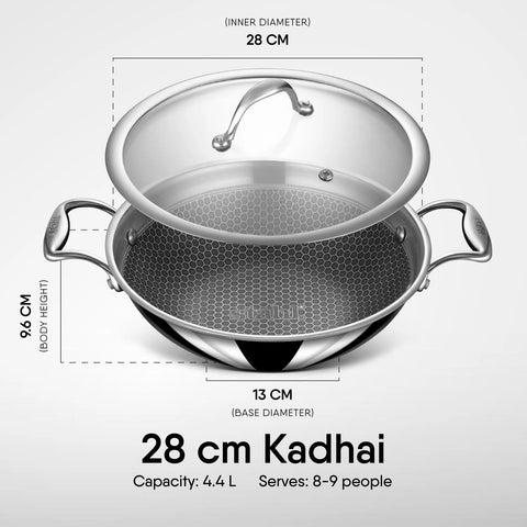 STAHL 4328 ARTISAN KADAI 28CM
