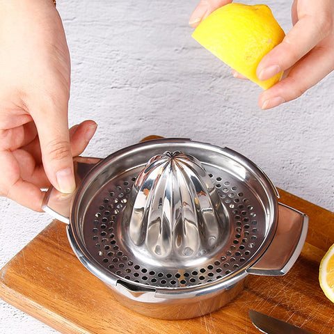 Steel Stainless Steel Orange Hand Juicer Hand Juicer