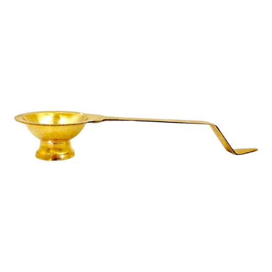 Brass Dhoop Dani / Kapoor Aarti Diya No.3: Pooja Essentials for Home & Temple