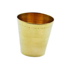 Brass Hotel and Home Serving Glass – Premium Traditional Brass Drinking Glass