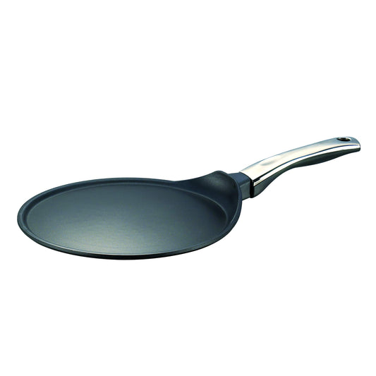 Prestige Omega Die cast Plus 27cm Dosa Tawa|Non-Stick with 3 Layers Scratch Guard Coating|Unique Heat Indicator|Gas & Induction Compatible|1 Year warrnty