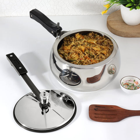 Vinod Handi Shape Inner Lid Europa Pressure Cooker - 1.5 L