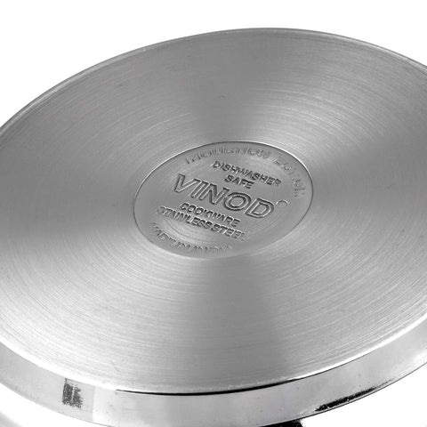 vinod cookware Vinod Classic Deluxe Stainless Steel Induction Friendly 4 Pcs. Set