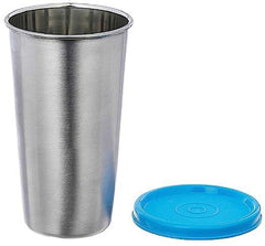 SignoraWare Steel Tumbler – Premium 420 ml Stainless Steel Drinking Cup with Airtight Lid