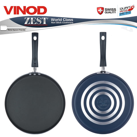Vinod Zest 28cm Non Stick Dosa Tawa | 5mm Thick Ceramic Coating