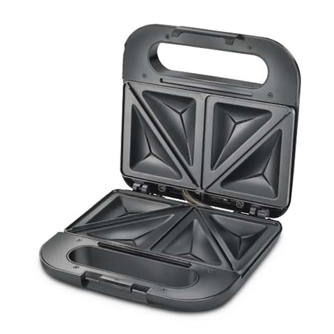 Prestige PSDP 03-SS 750 W Sandwich Toaster with Fixed & Deep Sandwich Plates(Black, Non-Stick Coated)