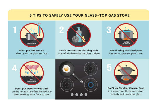 Prestige Edge Gas Table PEBS 02 - Black