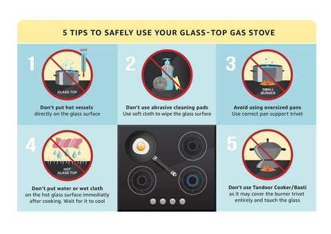 Prestige Edge Gas Table PEBS 02 - Black