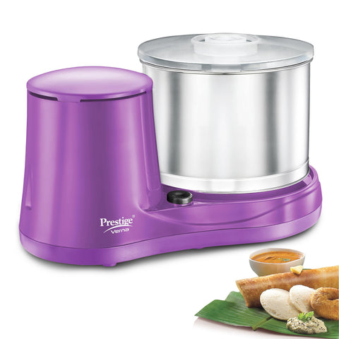 Prestige Verna Wet Grinder - 200W Motor with High Quality Grinding Stones