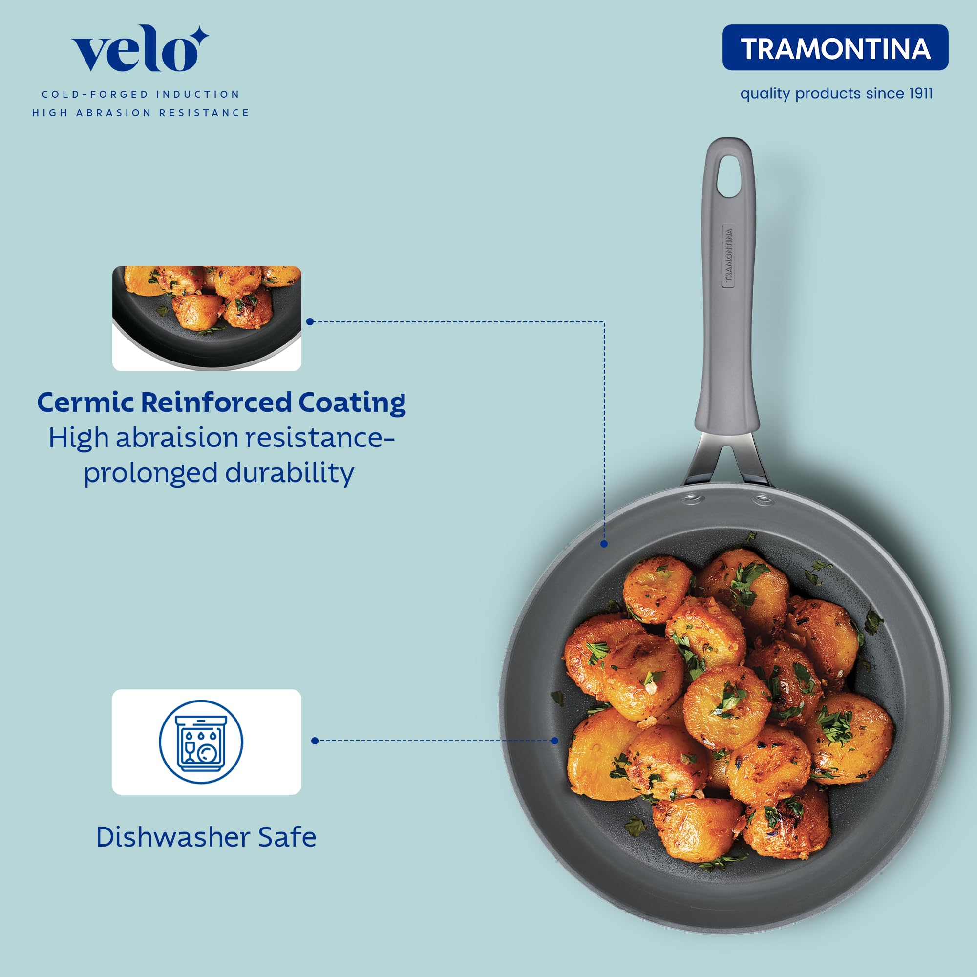 Tramontina Velo 20cm Forged Fry Pan
